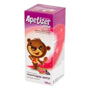 Apetizer Junior, syrop, o smaku malinowo-porzeczkowym, 100 ml