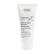 Ziaja Mintperfekt Aroma, mus do zębów bez fluoru, zielona herbata mięta, 100 ml