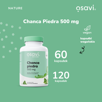 Osavi Chanca piedra 500 mg, kapsułki twarde, 120 szt.