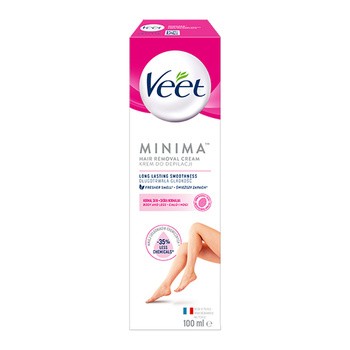 Veet Minima, krem do depilacji 3 minuty, skóra normalna, 100 ml