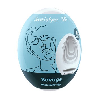 Satisfyer, Masturbator Egg Single, Savage, 1 szt.