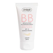 Ziaja BB, aktywny krem na niedoskonałości, skóra normalna/sucha/wrażliwa, odcień jasny, 50 ml