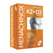 Menachinox K2 + D3 2000, kapsułki miękkie, 60 szt.