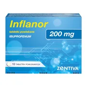 Ibuprofen Zentiva 200 mg, tabletki powlekane, 10 szt.