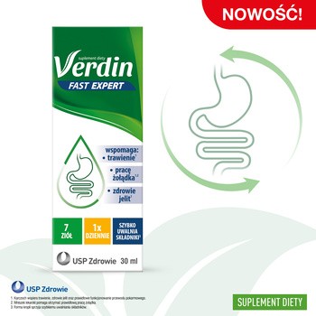 Verdin Fast Expert, krople, 30 ml