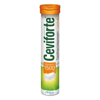 Ceviforte C 1500, tabletki musujące, 20 szt.