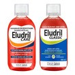Zestaw Eludril Care, płyn do codziennej higieny jamy ustnej, 500 ml + Eludril Classic, płyn do płukania jamy ustnej, 500 ml