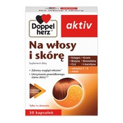 Doppelherz aktiv Na włosy i skórę Regeneracja, kapsułki, 30 szt.