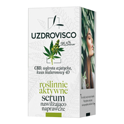 Uzdrovisco CBD, aktywne serum nawilżająco-naprawcze, 30 ml