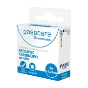 Pasocare, przylepiec tkaninowy, 5 m x 1,25 cm, 1 szt. (rolka)