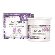 Flos-Lek Lavender, lawendowy krem odżywczy na dzień i na noc, refill, 50 ml
