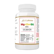 Mg + Zn + B6 ZMA, tabletki, 120 szt.