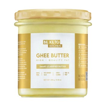 BeKeto, masło klarowane ghee, 240 g