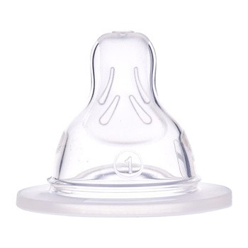 MAM Silk Teat, smoczek na butelkę, wolny przepływ, (0+), 1 szt.