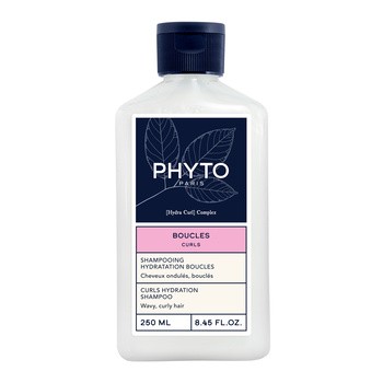 Phyto Curls, szampon nawilżający do włosów kręconych, 250 ml