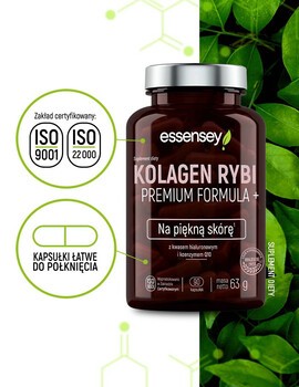 Essensey Kolagen Rybi Premium Formula+, kapsułki, 90 szt.