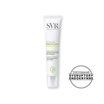 SVR Sebiaclear Active, żel intensywnie korygujący niedoskonałości, 40 ml