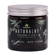 Hempking, naturalny dezodorant konopny w kremie, mięta pieprzowa, 65 g