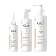 Zestaw Cutis T, wcierka na porost włosów, 150 ml + szampon przeciw wypadaniu włosów, 200 ml + peeling kwasowy do skóry głowy, 100 ml