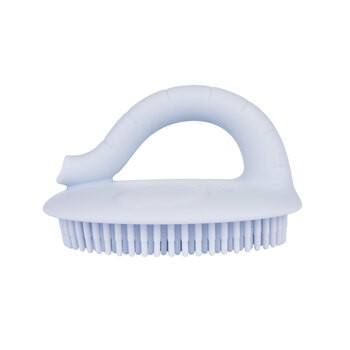 Canpol Babies, myjka silikonowa do kąpieli, niebieska, 1 szt.