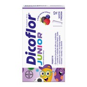 Dicoflor Junior, proszek w saszetkach, 12 szt.