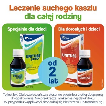 Unituss, 60 mg/10 ml, syrop, 120 ml