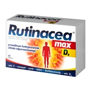 Rutinacea max D3, tabletki, 60 szt.