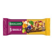 Bakalland Ba!, 5 bakalii, baton zbożowy, 40 g