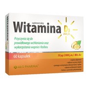 Witamina D3 2000 j.m.,kaps.miękkie, 60 szt