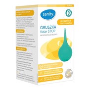 Sanity Gruszka katar STOP, z miękką końcówką nr 9, 12m +