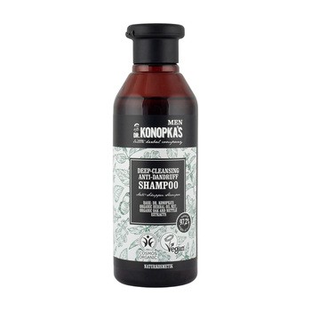 Dr.Konopka's Men, głęboko oczyszczający szampon przeciwłupieżowy, 280 ml