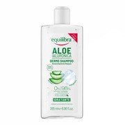 Equilibra, szampon nawilżający, aloes i kwas hialuronowy, 265 ml