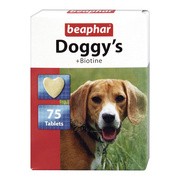 Beaphar Doggy`s + Biotine, tabletki witaminowe dla psów, 75 szt.