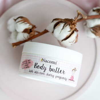 Nacomi, intensywne pielęgnujące masło do pielęgnacji ciała, dla kobiet w ciąży, 100 ml