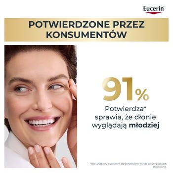 Eucerin Hyaluron Filler+Elasticity, krem do rąk przeciw przebarwieniom, 75 ml