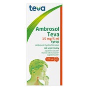 Ambrosol (15 mg/5 ml), syrop, 120 ml (Teva)