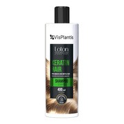 Vis Plantis Loton Cosmetics, Keratin hair, szampon do włosów zniszczonych i łamliwych, 400 ml