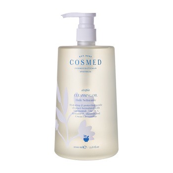 Cosmed Atopia Cleansing Oil, łagodny olejek myjący do twarzy i ciała, 1000 ml