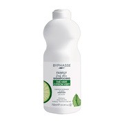 Byphasse Family Fresh Delice, szampon do włosów normalnych i tłustych, zielona herbata i limonka, 750 ml