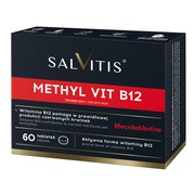 Salvitis Methyl Vit B12, tabletki powlekane, 60 szt.