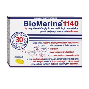 Marinex BioMarine 1140, kapsułki, 60 szt.