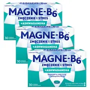 Zestaw 3x Magne-B6 Zmęczenie i stres