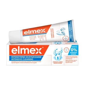 Elmex, Intensywne Oczyszczanie, pasta do zębów, 50 ml
