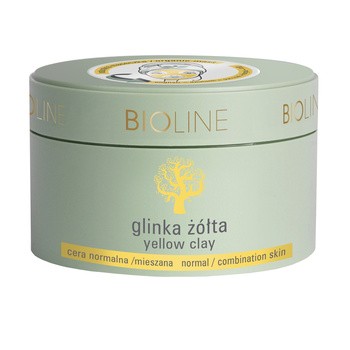 Bioline By JoAnn, glinka żółta, cera normalna i mieszana, 150 g