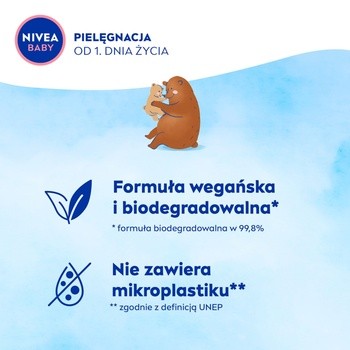 Nivea Baby, krem pielęgnacyjny do twarzy i ciała, 200 ml