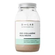 D-LAB Pro-Collagene Peau Neuve, proszek, smak orzech laskowy i czekolada, 170,8 g