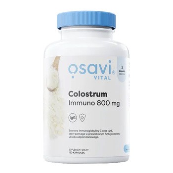 Osavi Colostrum Immuno 800 mg, kapsułki twarde, 120 szt.