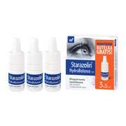 Starazolin HydroBalance PPH, krople do oczu, 3x5 ml