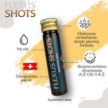 Flexus Shots, płyn doustny, 10 ml, 20 fiolek