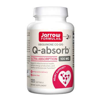 Jarrow Formulas, Q-absorb, 100 mg, kapsułki, 120 szt.